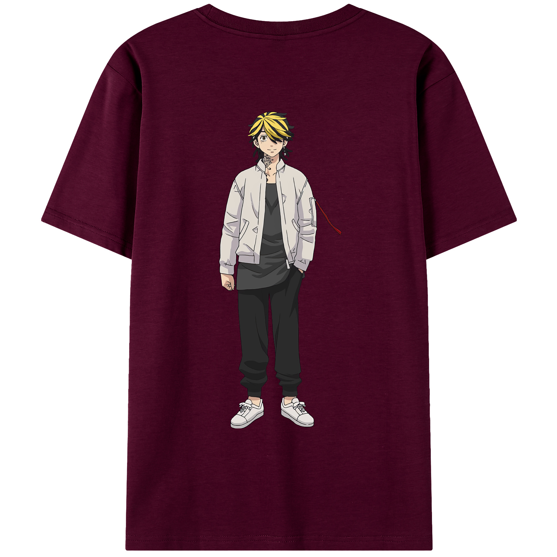 （画像用） 東京リベンジャーズ Tokyo Revengers レディース半袖Tシャツ(バックプリント)